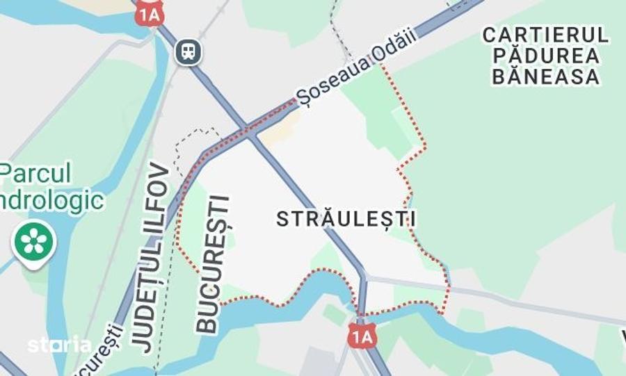 Teren de 980 mp, în Străulești
