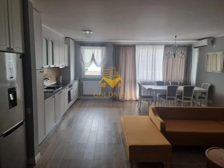 Apartament cu 2 camere semidecomandat, mobilat în Borhanci