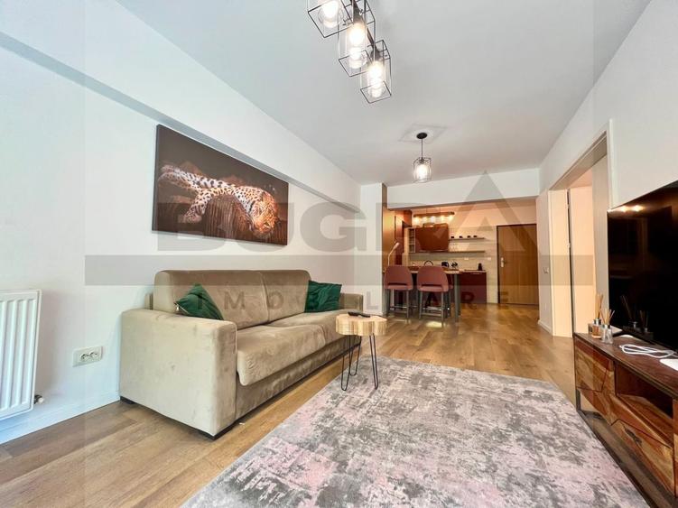 Apartament cu 2 camere semidecomandat, mobilat în Gheorgheni