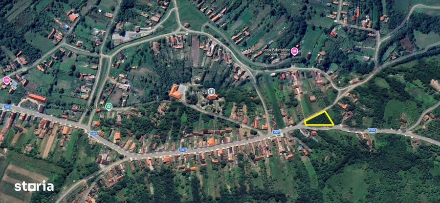 Teren de 851 mp, în Central
