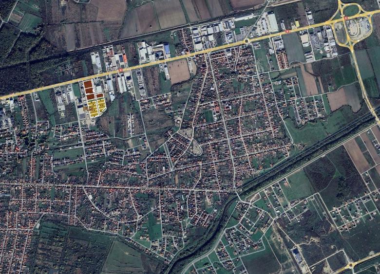Teren Construcții intravilan de 2309 mp, în Ghiroda
