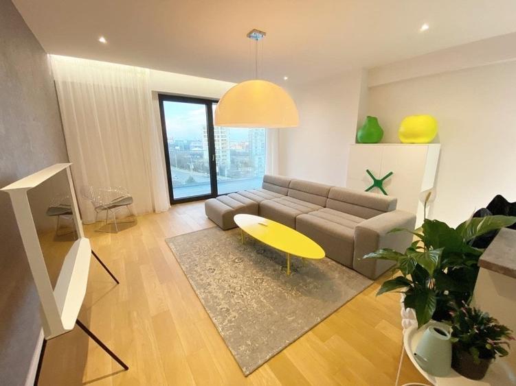 Apartament cu 3 camere decomandat, mobilat în Herăstrău