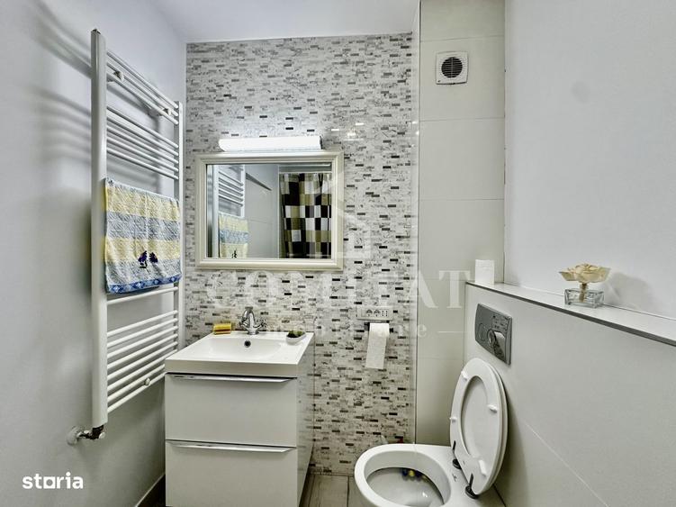 Apartament cu 3 camere, mobilat în Florești