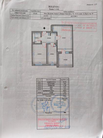 Apartament cu 2 camere decomandat în Nicolae Grigorescu