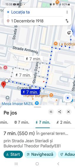 Apartament cu 2 camere decomandat în Ozana
