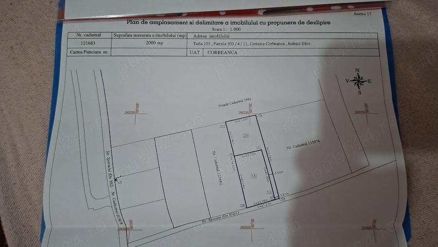 Teren de vanzare in Tamasi - 1