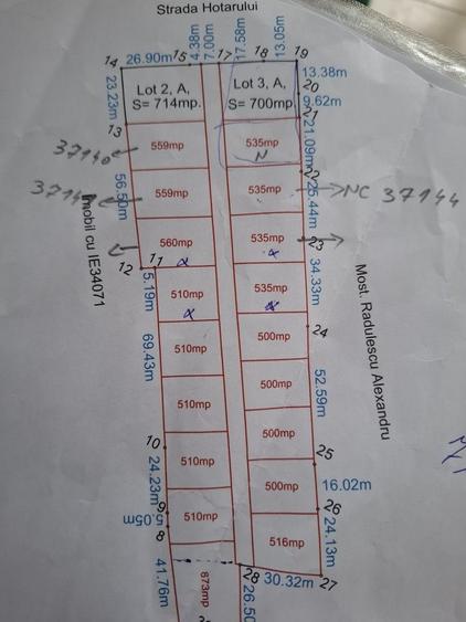Teren de 510 mp, în Mihai Vodă