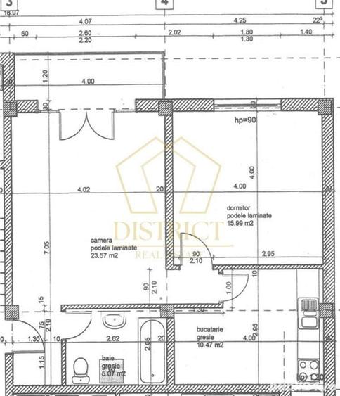 Apartament cu 2 camere mobilat la etajul 1 in Giroc langa ESO. - 9