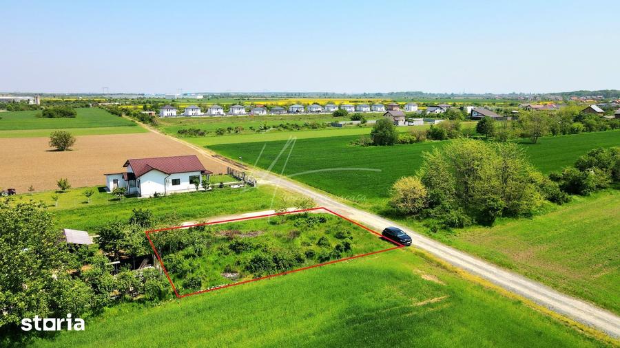 Teren de 591.67 mp, în Bolintin-Deal
