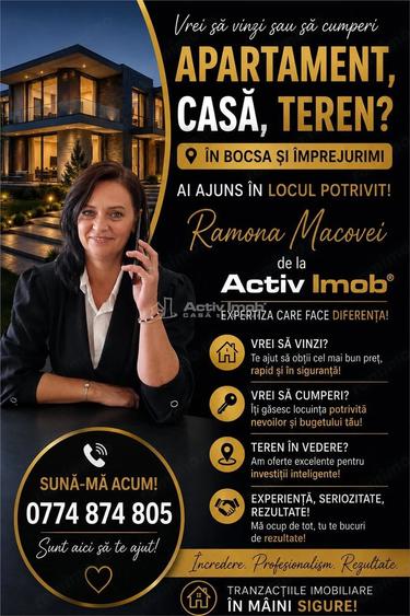 Casă cu 2 camere cu Teren 536 Mp în Central