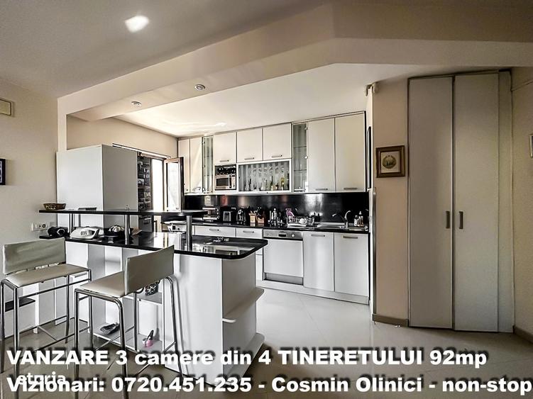3 camere 92 mp - Living 30 mp - 2 bai - Renovare premium - Panorama - 13