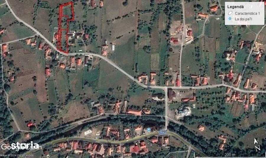 Teren de 1069 mp, în Ibănești