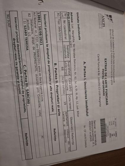 Apartament cu 3 camere decomandat în Central