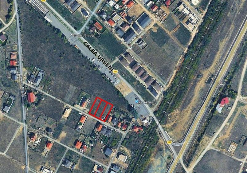 Teren Construcții intravilan de 750 mp, în Buziașului
