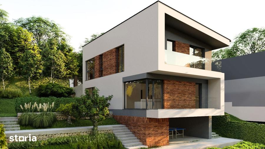 Casă cu 5 camere cu Teren 600 Mp în Baciu
