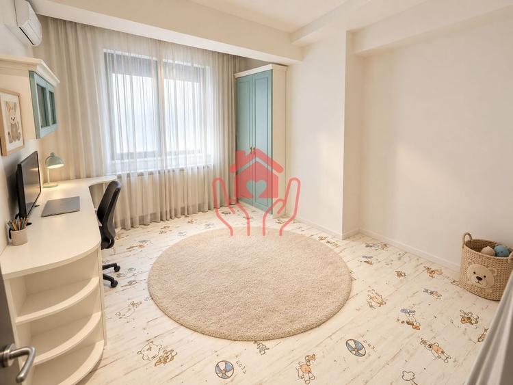 Apartament cu 3 camere decomandat, mobilat în Herăstrău