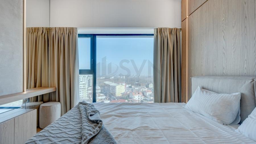 Apartament cu 2 camere semidecomandat, mobilat în Barbu Văcărescu
