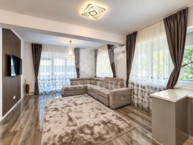 Apartament cu 3 camere decomandat, mobilat în Herăstrău