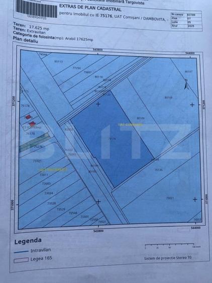 Teren de 17625 mp, în Bungetu