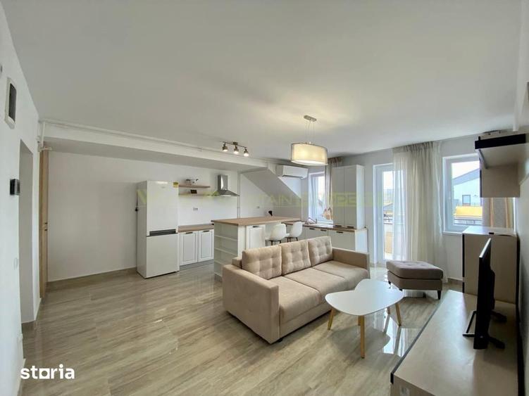 Apartament cu 3 camere decomandat, mobilat în Tractorul