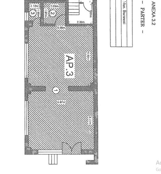 Spațiu comercial, de 72 mp, în 13 Septembrie