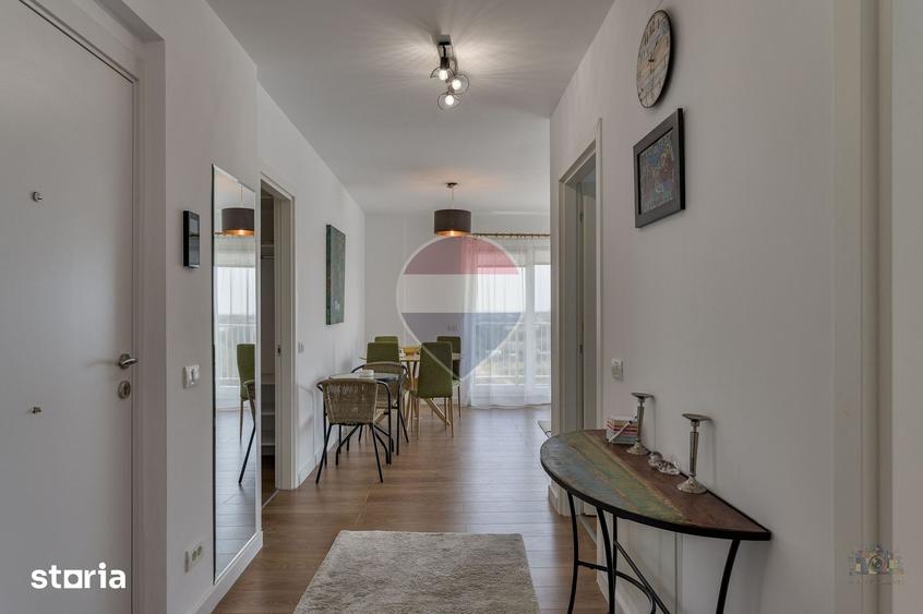 Apartament cu 2 camere, mobilat în Mogoșoaia