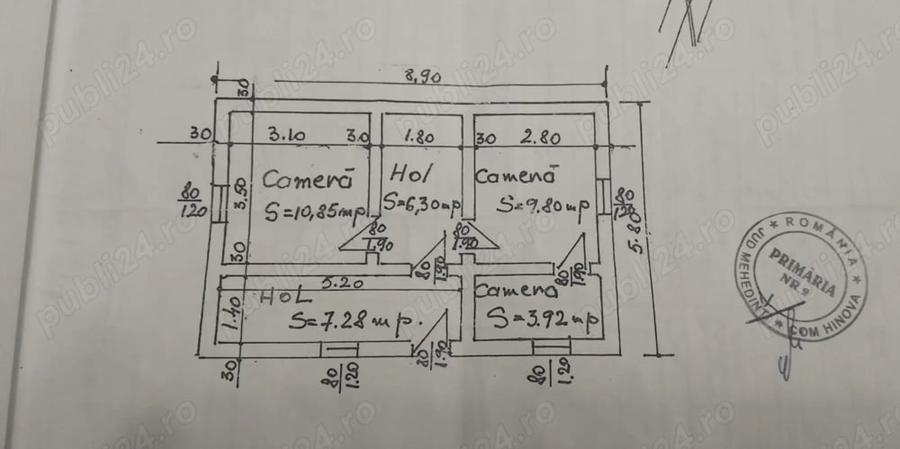 Casă cu Teren 246 Mp în Ostrovu Corbului