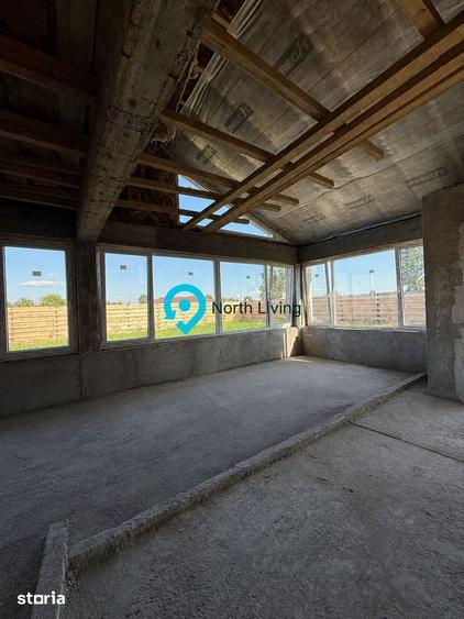 Casă cu 3 camere cu Teren 500 Mp în Comana
