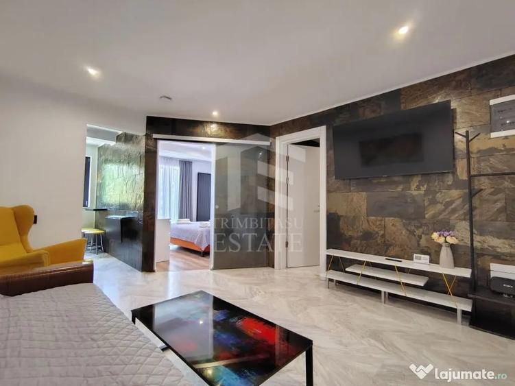 Apartament cu 2 camere semidecomandat în Piața