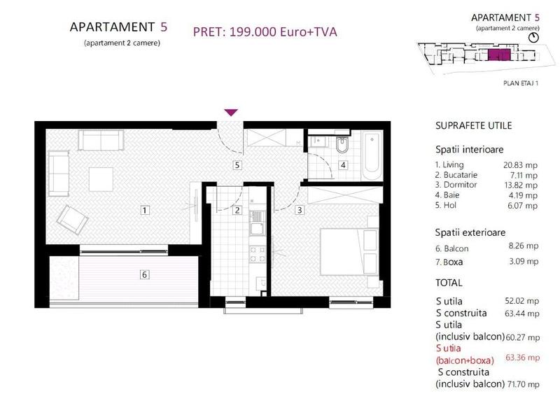 APARTAMENT 2 CAMERE | PROIECT NOU | PREMIUM | STEFAN CEL MARE - 7