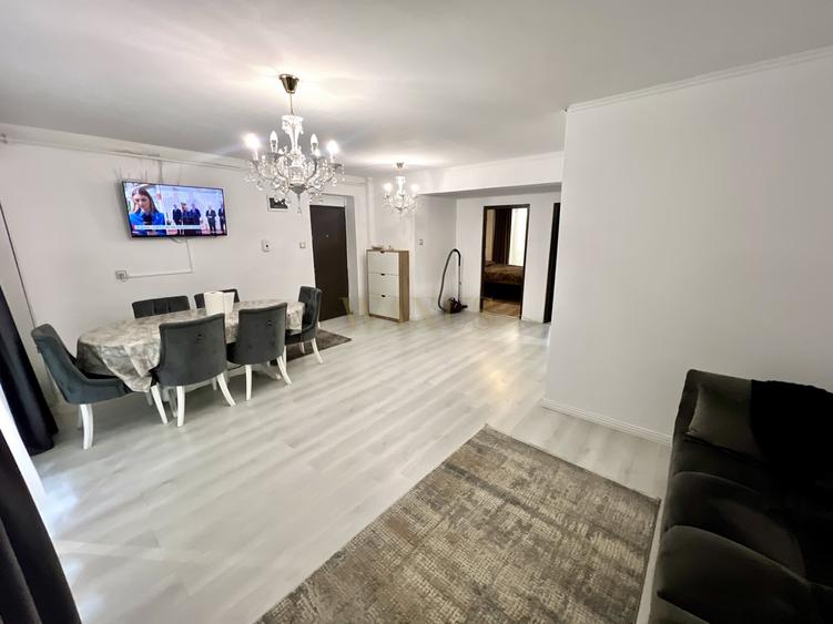 Apartament cu 3 camere decomandat, mobilat în Florești