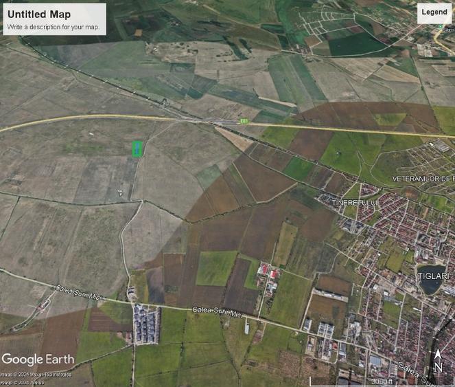 Teren agricol extravilan de 515 mp, în Turnișor