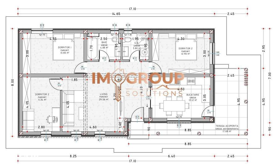 Casă cu 4 camere cu Teren 432 Mp în Miroslava