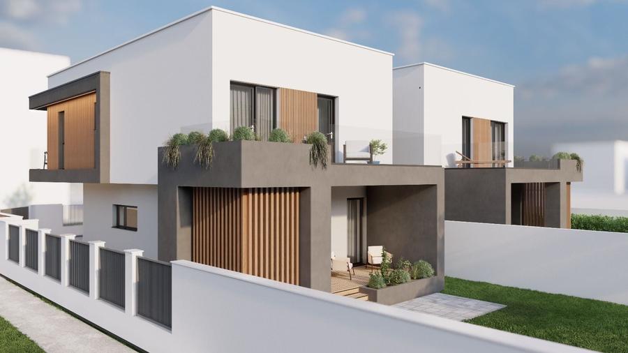 Casă individuală cu 4 camere cu Canalizare în Sânmihaiu Român