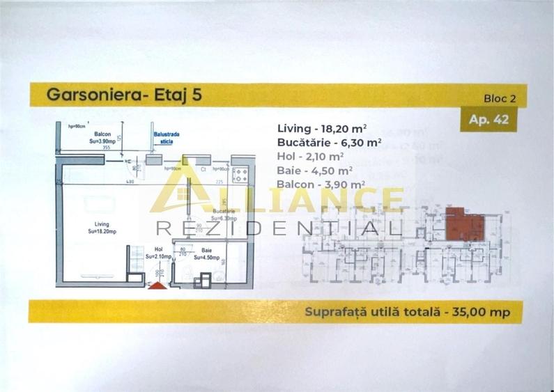 Apartament cu 3 camere în Berceni