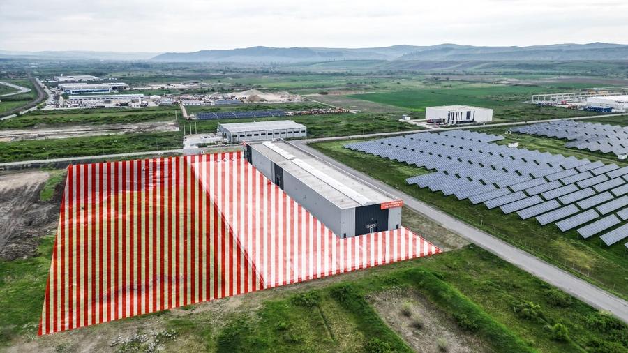 Spațiu industrial, de 31,750 mp, în Jucu