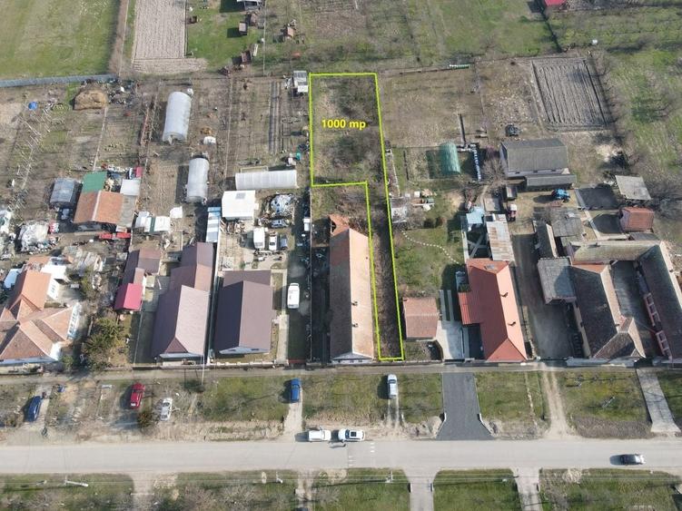 Teren Construcții intravilan de 1000 mp, în Moșnița Nouă
