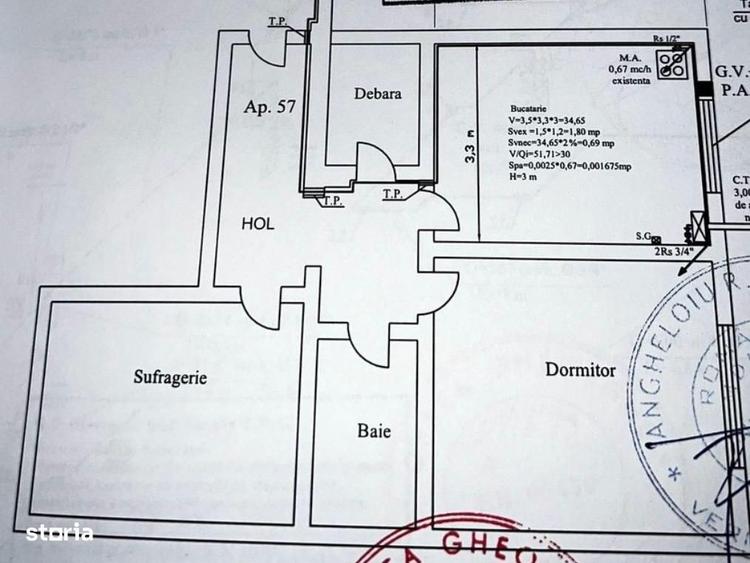 APARTAMENT 2 CAMERE | CENTRALA PROPRIE | BLOC REABILITAT - 2