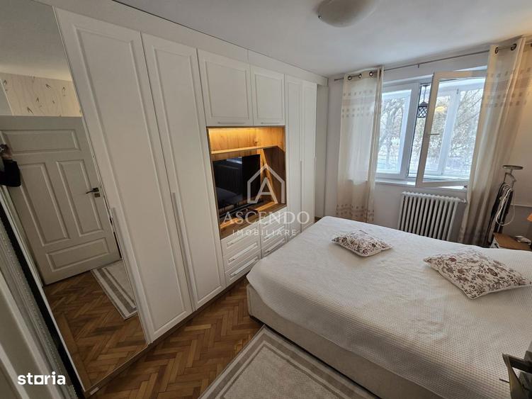 Apartament cu 2 camere, mobilat în Obor