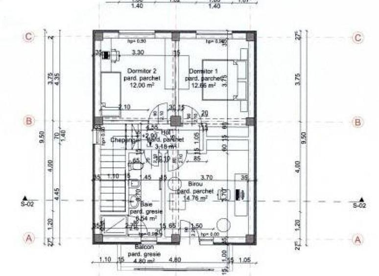 Casă cu 4 camere cu Teren 402 Mp în Rediu