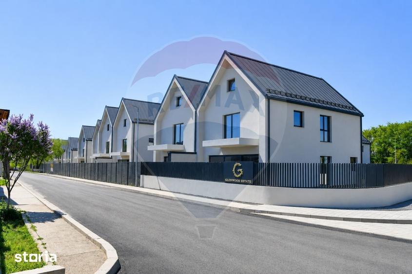 Casă cu 4 camere cu Teren 355 Mp în Corbeanca