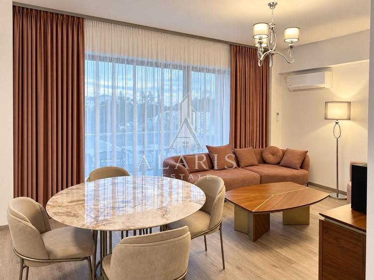 Apartament cu 2 camere semidecomandat, mobilat în Lipovei