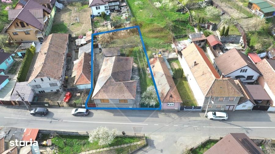 Casă cu 3 camere cu Teren 655 Mp în Central