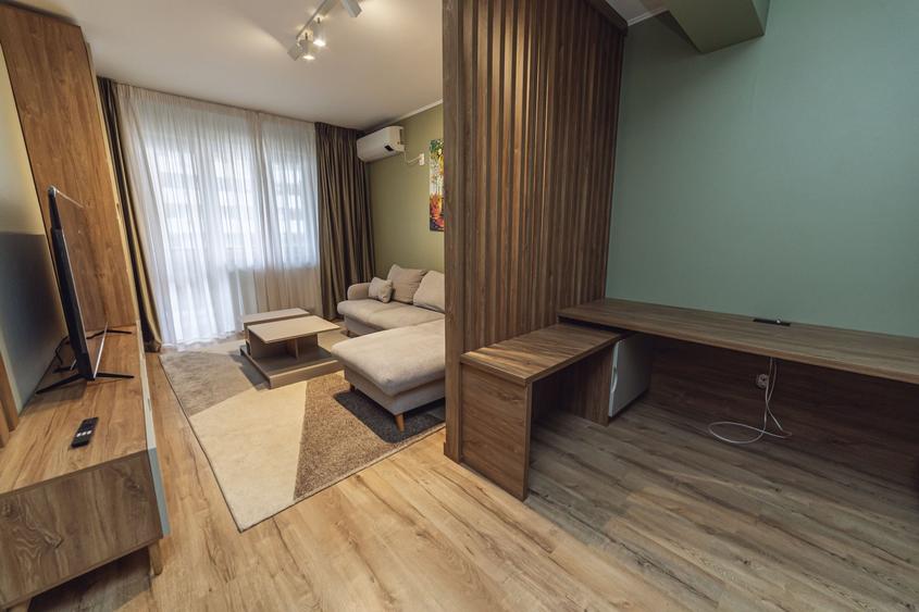 Apartament cu 2 camere decomandat, mobilat în Popești-Leordeni