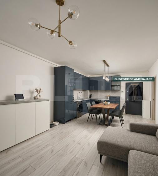 Apartament cu 2 camere semidecomandat, mobilat în Mănăștur — fotografia 2