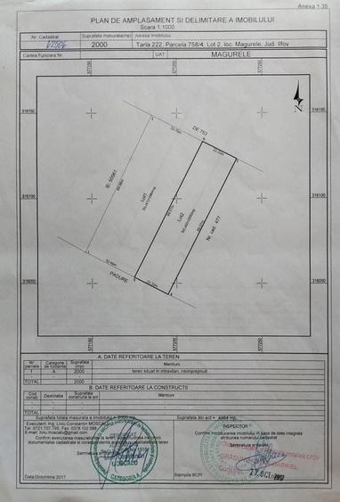 Teren de vanzare langa padure, Cornetu (Schimb cu auto) - 1
