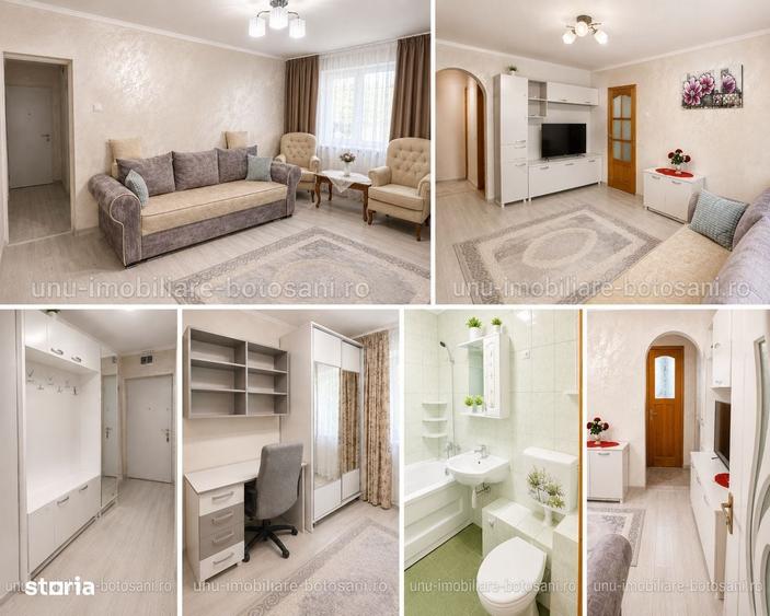 Apartament cu 2 camere semidecomandat în Central