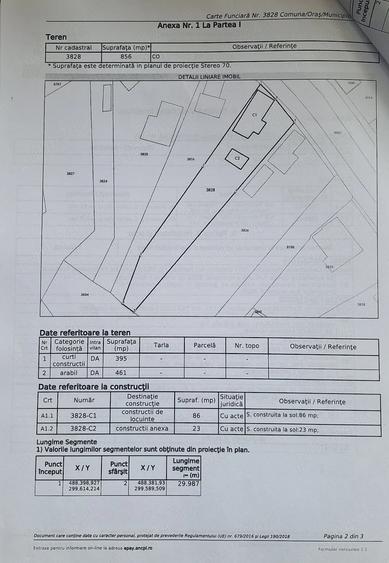 Casă cu 3 camere cu Teren 856 Mp în Socetu
