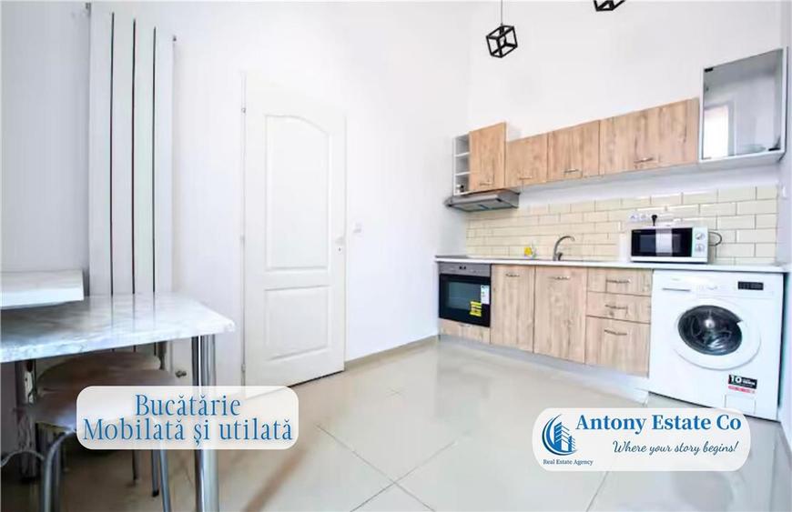 Garsonieră decomandată, mobilată în Ultracentral
