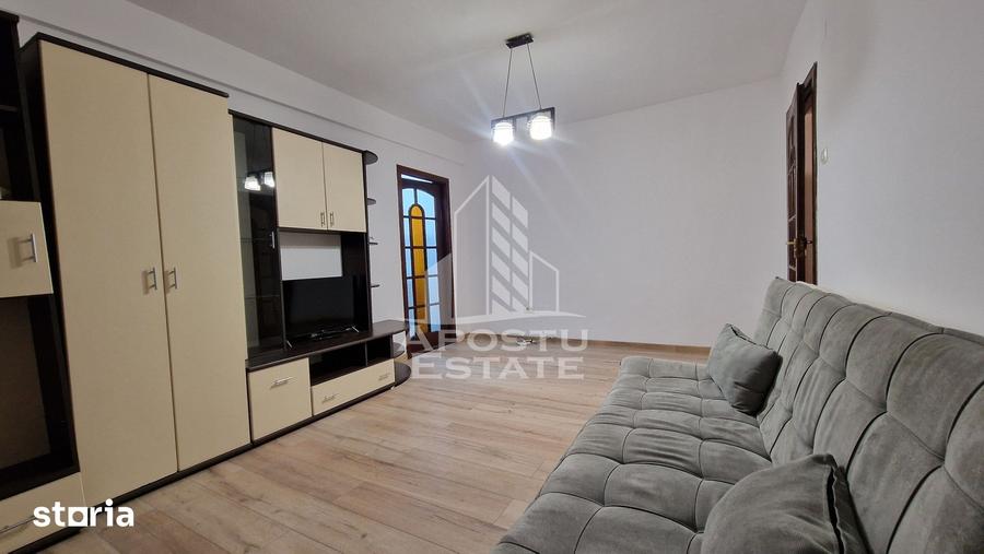 Apartament cu 2 camere semidecomandat, mobilat în Take Ionescu